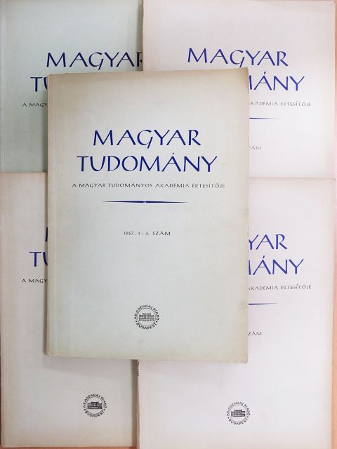 Göncöl György - Magyar Tudomány 1957. január-december [antikvár]