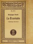 Francesco Maria Piave - La Traviata (gótbetűs) [antikvár]