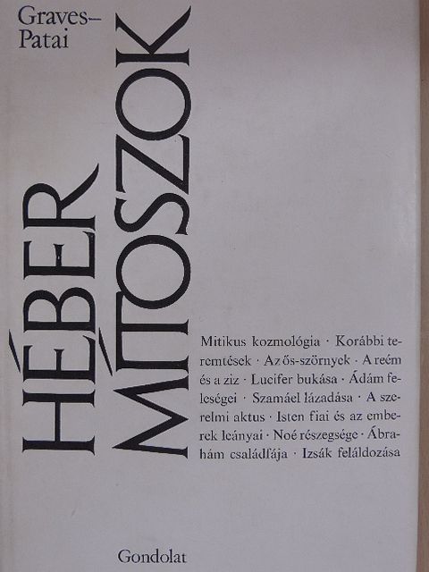 Raphael Patai - Héber mítoszok [antikvár]