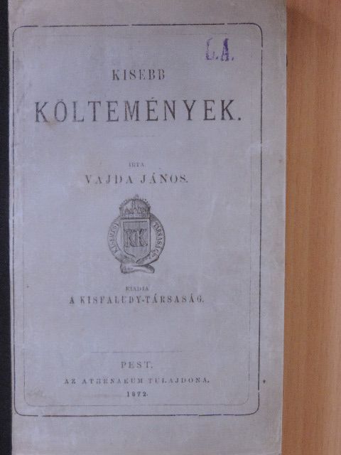 Chamisso - Kisebb költemények [antikvár]
