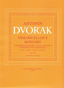 DVORAK - VIOLONCELLO-KONZERT h-MOLL OP.104 KLAVIERAUSZUG KRITISCHE AUSGABE