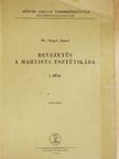 Dr. Szigeti József - Bevezetés a marxista esztétikába I. [antikvár]