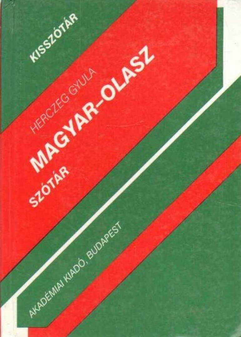 HERCZEG GYULA - Magyar-olasz szótár [antikvár]
