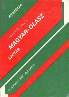 HERCZEG GYULA - Magyar-olasz szótár [antikvár]