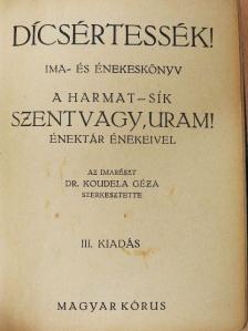 Dícsértessék! [antikvár]
