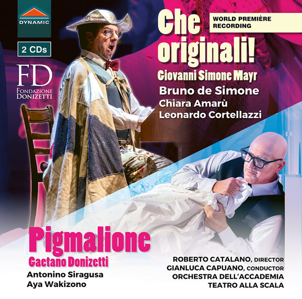 MAYR DONIZETTI - CHE ORIGINALI! PIGMALIONE 2 CD SIMONE AMARÚ SIRAGUSA WAKIZONO CAPUANO
