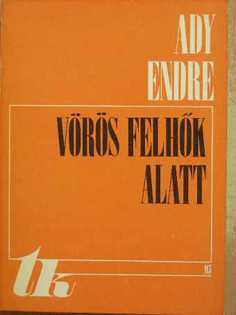 Ady Endre - Vörös felhők alatt [antikvár]