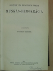 Beatrice Webb - Munkás-demokrácia I. (töredék) [antikvár]