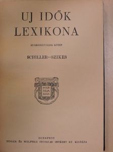 Uj Idők Lexikona 22. (töredék) [antikvár]