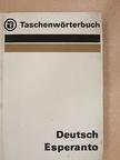 Dr. Erich-Dieter Krause - Taschenwörterbuch Deutsch-Esperanto [antikvár]