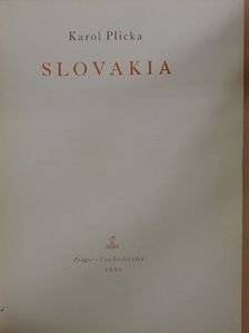 Karol Plicka - Slovakia [antikvár]