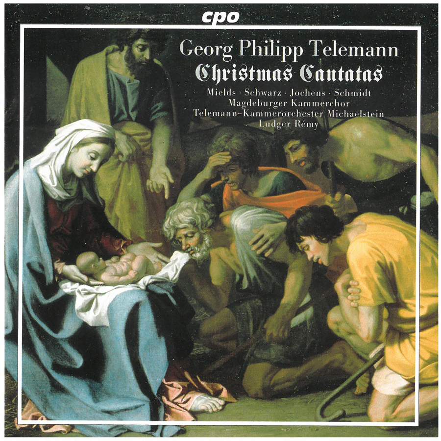 TELEMANN - CHRISTMAS CANTATAS CD LUDGER RÉMY