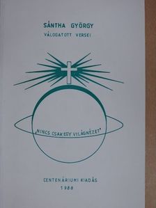 Sántha György - Sántha György válogatott versei [antikvár]