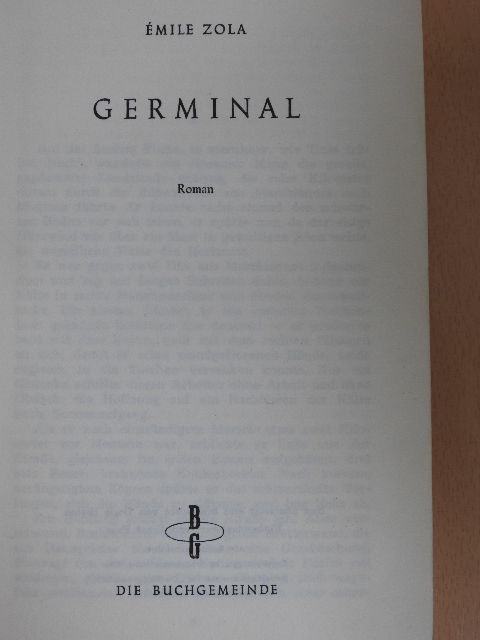Émile Zola - Germinal [antikvár]