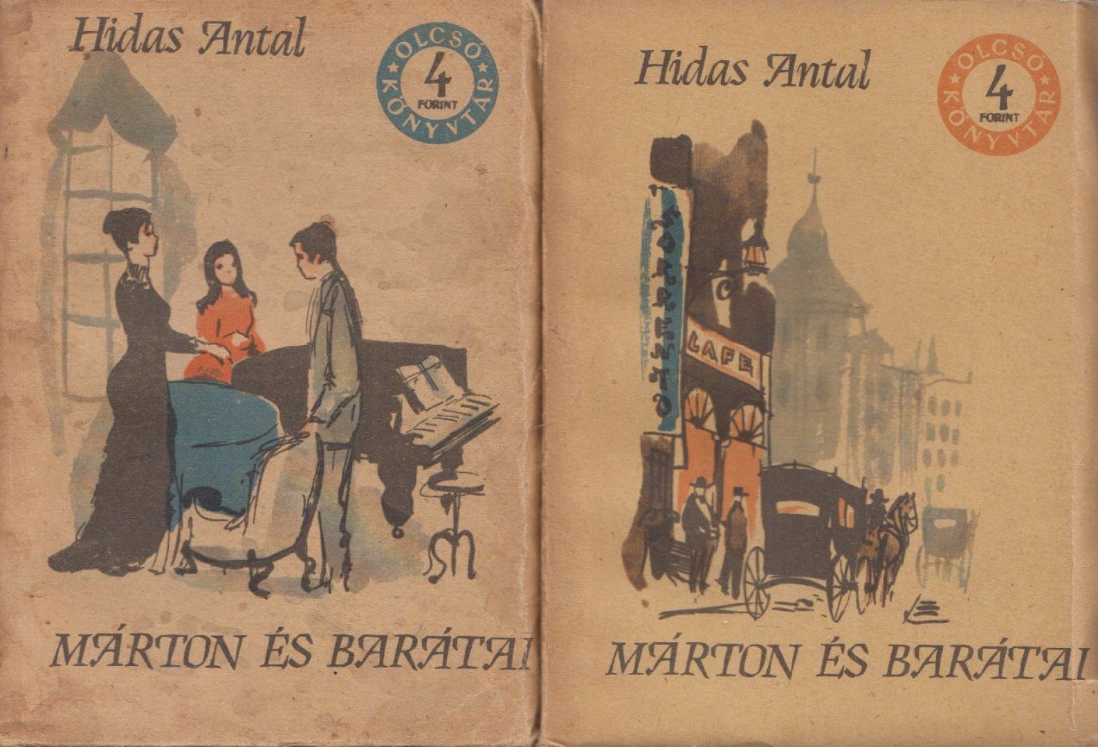 HIDAS ANTAL - Márton és barátai I-II. kötet [antikvár]