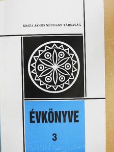 Albert Ernő - Kriza János Néprajzi Társaság Évkönyve 3. [antikvár]