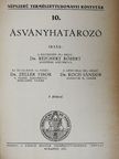 Dr. Koch Sándor - Ásványhatározó [antikvár]