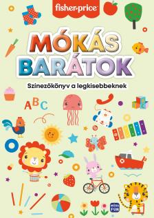 Fisher price Mókás barátok - színezőkönyv a legkisebbeknek