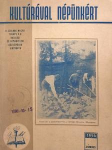 Dr. Varga Lajos - Kultúrával népünkért 1956. június [antikvár]