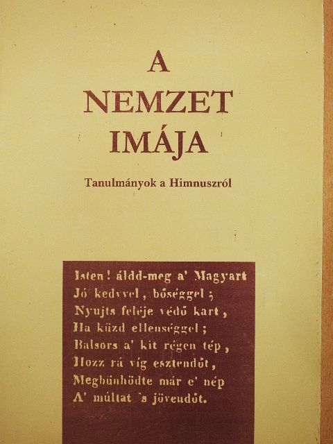 A. Molnár Ferenc - A nemzet imája [antikvár]