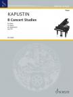 KAPUSTIN - 8 CONCERT STUDIES FOR PIANO, OP.40