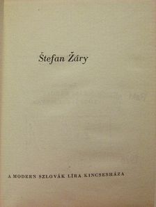 Stefan Záry - Stefan Záry [antikvár]