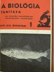 Franyó István - A Biológia Tanítása 1975. (nem teljes évfolyam) [antikvár]