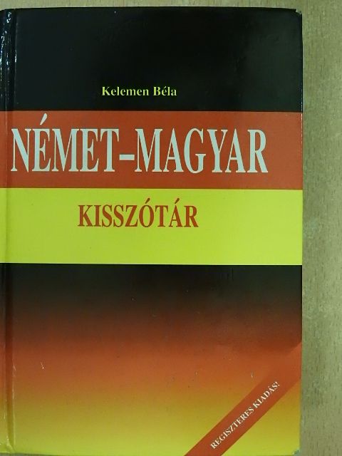 Kelemen Béla - Német-magyar kisszótár [antikvár]