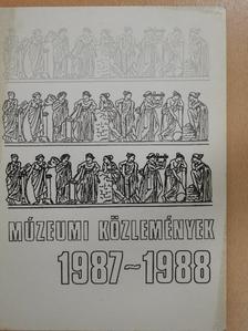 Gyulai Iván - Múzeumi közlemények 1987-1988 [antikvár]