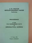 Dr. Farkas József - Proceedings of the 11th hungarian days of aeronautical sciences [antikvár]