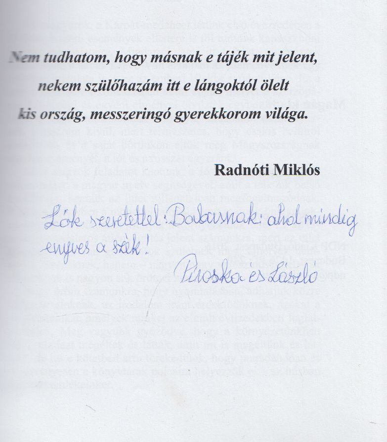 Molnár Piroska, Domokos Fábián László - Kettős magyar üzenet (Dedikált) [antikvár]