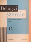 Balogh Kálmán - Belügyi Szemle 1983. december [antikvár]