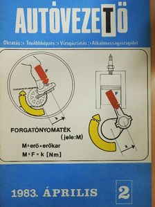 Dr. Gábor László - Autóvezető 1983. április [antikvár]