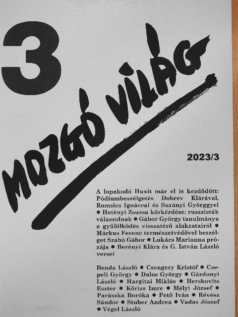 Gábor György - Mozgó Világ 2023. március [antikvár]