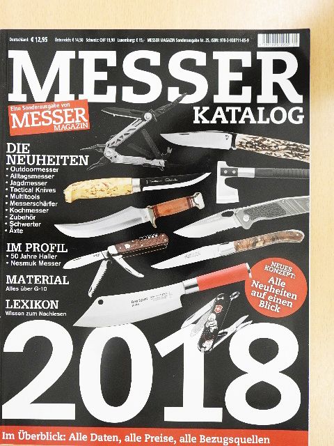 Messer Katalog 2018 [antikvár]