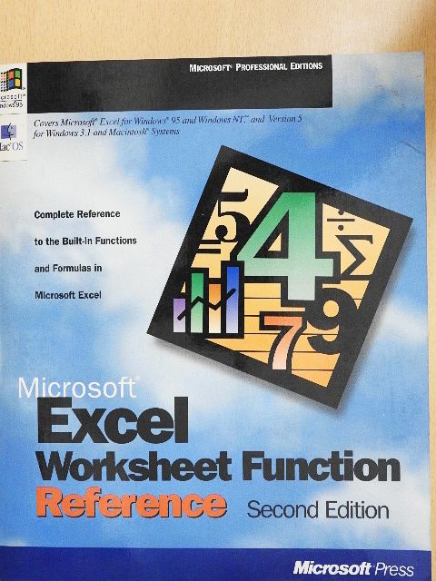 Microsoft Excel Worksheet Function Reference [antikvár]