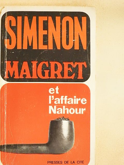 Georges Simenon - Maigret et l'affaire Nahour [antikvár]