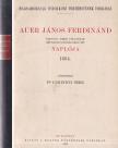 DR. LUKINICH IMRE - Auer János Ferdinánd naplója [antikvár]