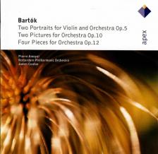 BARTÓK - 2 PORTRAITS FOR VIOLIN & ORCHESTRA, 2 PICTURES FOR ORCHESTRA CD AMOYAL
