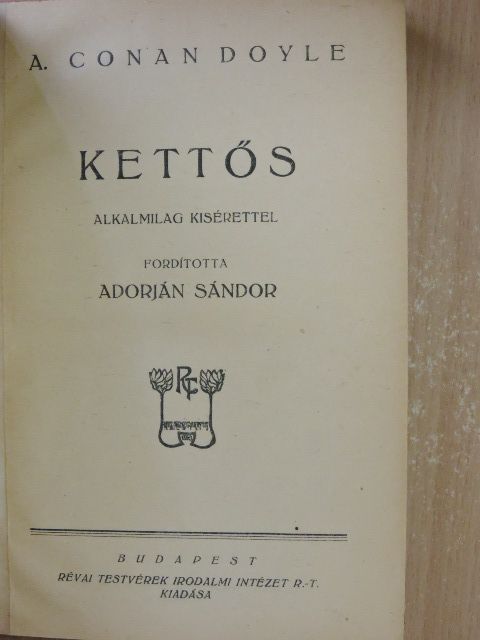 A. Conan Doyle - Kettős [antikvár]