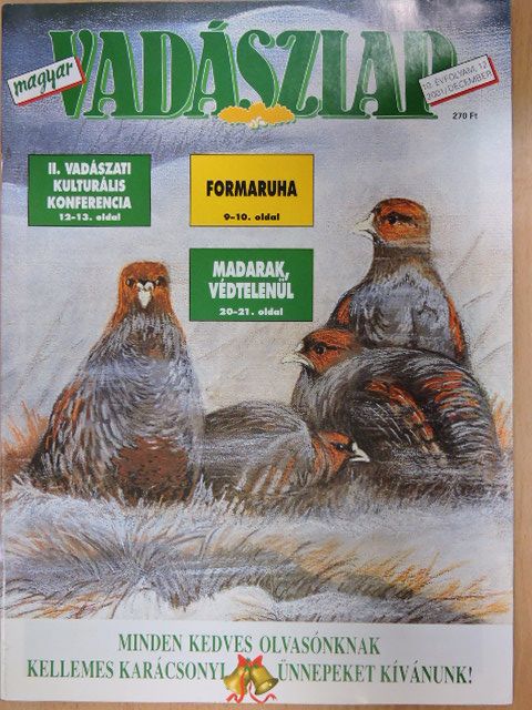 Balogh Gábor - Magyar Vadászlap 2001. december [antikvár]