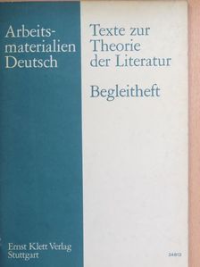 Dr. Dietrich Steinbach - Texte zur Theorie der Literatur [antikvár]