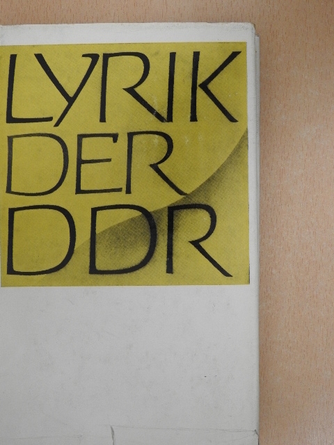 Günther Deicke - Lyrik der DDR [antikvár]