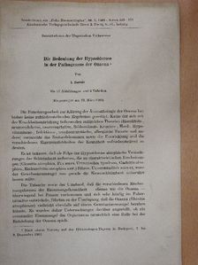 I. Bernát - Die Bedeutung der Hyposiderose in der Pathogenese der Ozaena [antikvár]