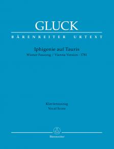GLUCK, - IPHIGENIE AUF TAURIS. WIENER FASSUNG 1781. KLAVIERAUSZUG