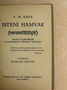 F. W. Bain - Isteni hamvak [antikvár]