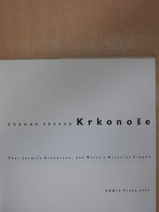 Jan Weiss - Krkonose [antikvár]