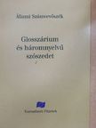 Glosszárium és háromnyelvű szószedet [antikvár]