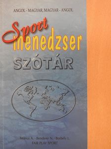 Angol-magyar/magyar-angol sportmenedzser szótár (dedikált példány) [antikvár]