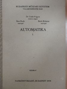 Barki Kálmán - Automatika I. [antikvár]